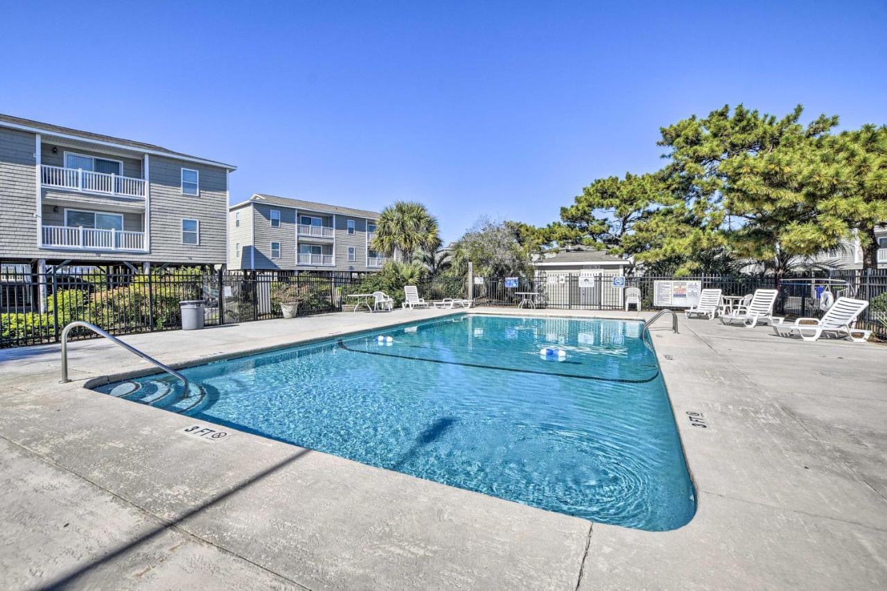 Sunny Condo - Private Ocean Isle Beach Access! Exterior photo